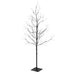 7ft Lit Black Outdoor Tree 123cm