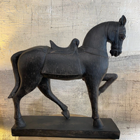 Black Decorative Horse 37cm | Annie Mo's Room Shot