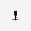 Black Metal Folk Dinner Candle Holders - Size Choice