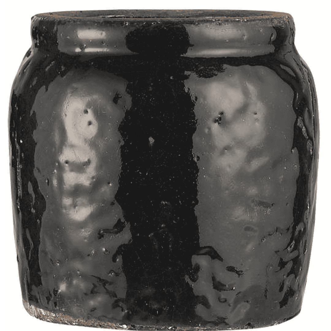 Black Pot with Edge 12cm | Annie Mo's