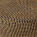 Brass Studded Drum Coffee Table | Annie Mo's