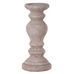 Small Bulbous Stone Effect Candleholder 32cm | Annie Mo's E