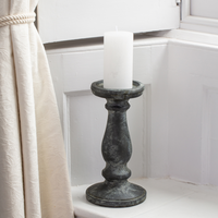 Candlestick Concrete Grey Wash | Annie Mo's