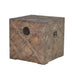 Carved Effect Square Trunk