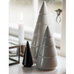 Ceramic Horizontal Grooved Christmas Trees 23cm combo