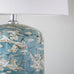 Ceramic Lamp with Flying Birds and White Shade 68cm