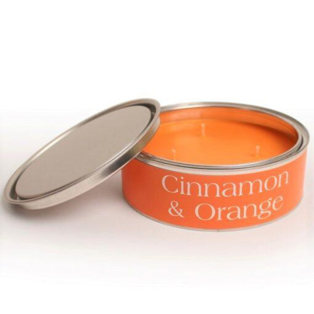 Cinnamon and Orange Triple Wick Annie Mo's Tinned Candle | Annie Mo's