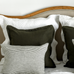 Classic Linen Cushion - Olive Green 50cm x 50cm