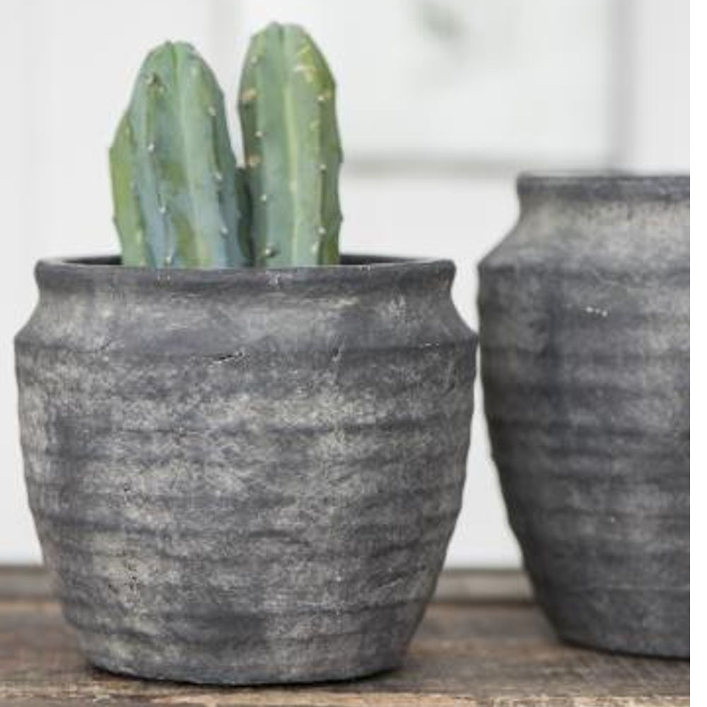 Clay Athens Grooved Pot - 16cm | Annie Mo'sClay Athens Grooved Pot - 16cm | Annie Mo's