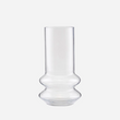 Clear Glass Shaped Vase 24cm | Annie Mo's