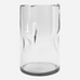 Clear Glass Vase 25cm