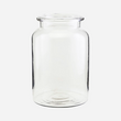 Clear Glass Vase 28cm | Annie Mo's