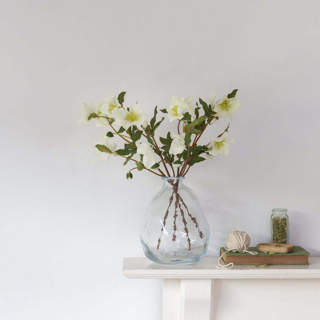Clear Wobble Vase 20cm