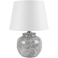 Compact Morkenna Lamp with White Shade 42cm | Annie Mo's