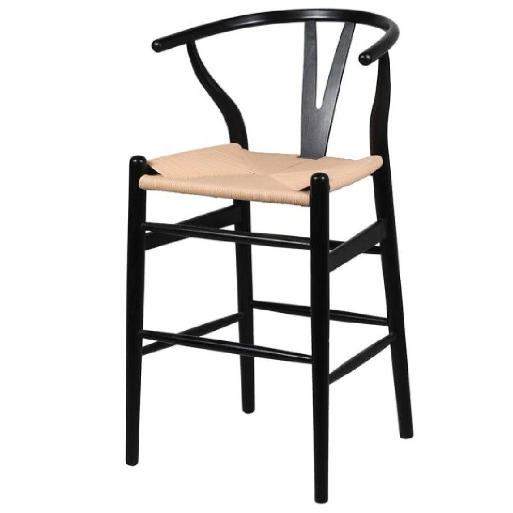 Black Counter Bar Stool 0