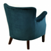 Cromarty Peacock Blue Velvet Armchair