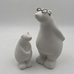 Dad and Son Porcelain Polar Bear Set 14cm