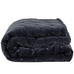 Dark Grey Velvet Criss Cross Throw 220x230cm| Annie Mo's