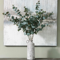 Decorative Stone Effect Cylindrical Vase 31cm | Annie Mo's 2