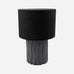 Dinky Cement Lamp with Linen Shade 32cm | Annie Mo's