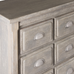 Distressed Grey Fifteen Drawer Chest 200cm | Annie Mo's 3