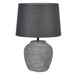 Distressed Stone Effect Lamp with Shade 40cm | Annie Mo's
