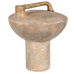 Distressed Terracotta Vase with Handle 19cm | Annie Mo's