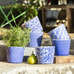 Dutch Style Plant Pots 12x14cm Blue | Annie Mo's