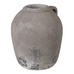 Earthenware Grey Distressed Vase 30cm