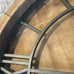 Emmerdale Large Wood and Metal Round Clock - Close Up | Annie Mo's D