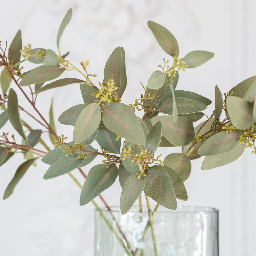 Eucalyptus Spray with Seeds 67cm