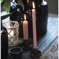 Faded Rose Taper Candle 20cm | Annie Mo's