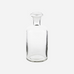Farma Clear Bottle Vase with Lid 17cm
