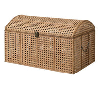 Fine Weave Rattan Dome Trunk | Annie Mo's