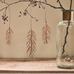 Fir Frond Design Hanging Decorations - Set of Three - Size Choice | Annie Mo's