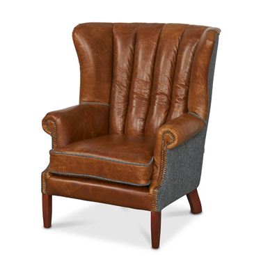 Wing Fluted Armchair