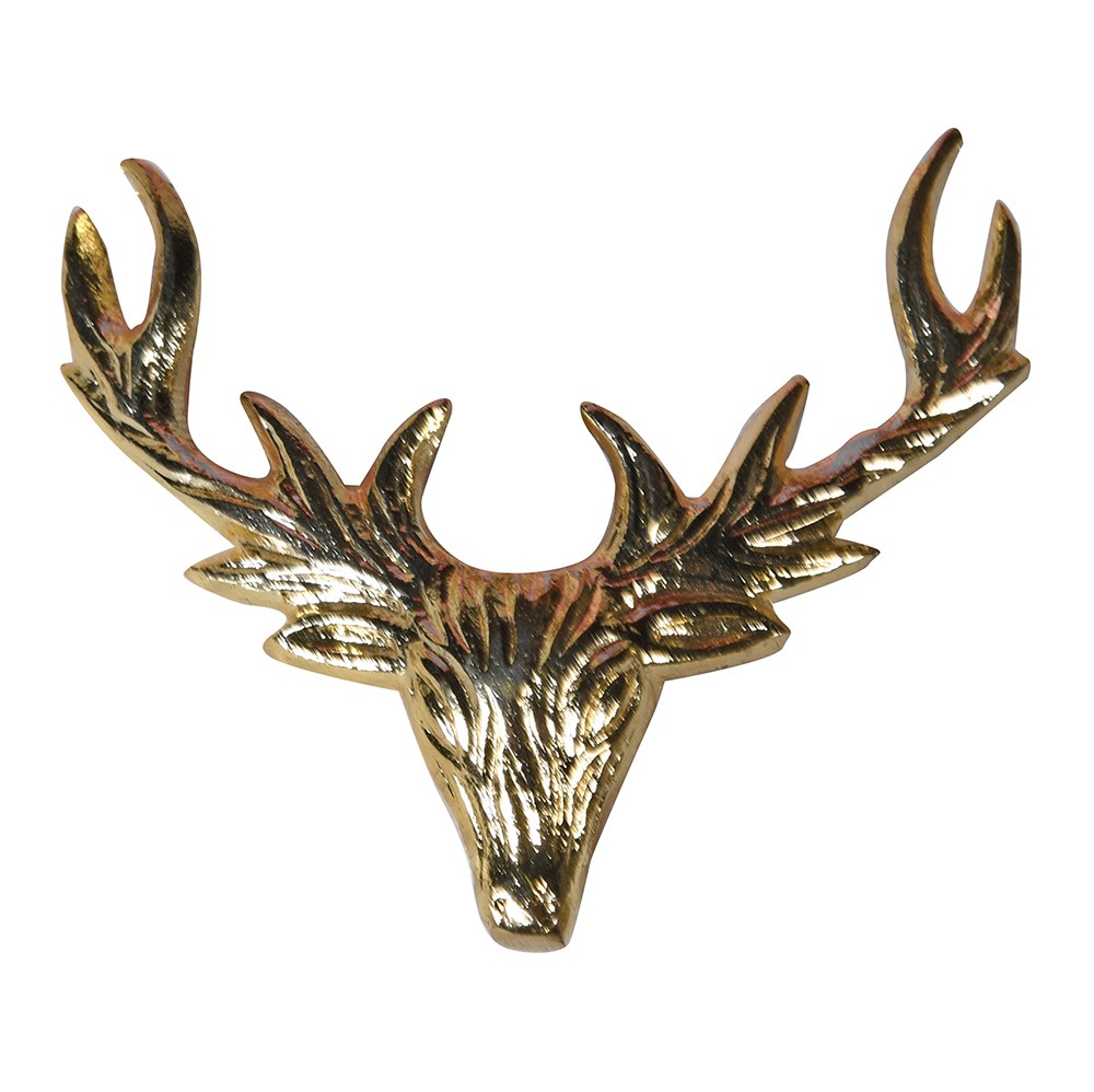 Antique Brass Stag Candle Pin 9cm | Annie Mo'sAntiqued Brass Stag Candle Pin 9cm | Annie Mo's