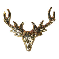 Antique Brass Stag Candle Pin 9cm | Annie Mo'sAntiqued Brass Stag Candle Pin 9cm | Annie Mo's