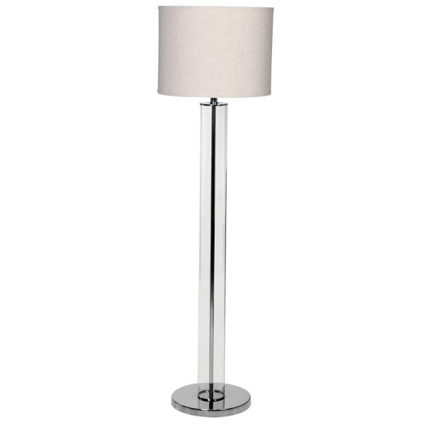 Glass Floor Lamp with Shade 150cm | Annie Mo's