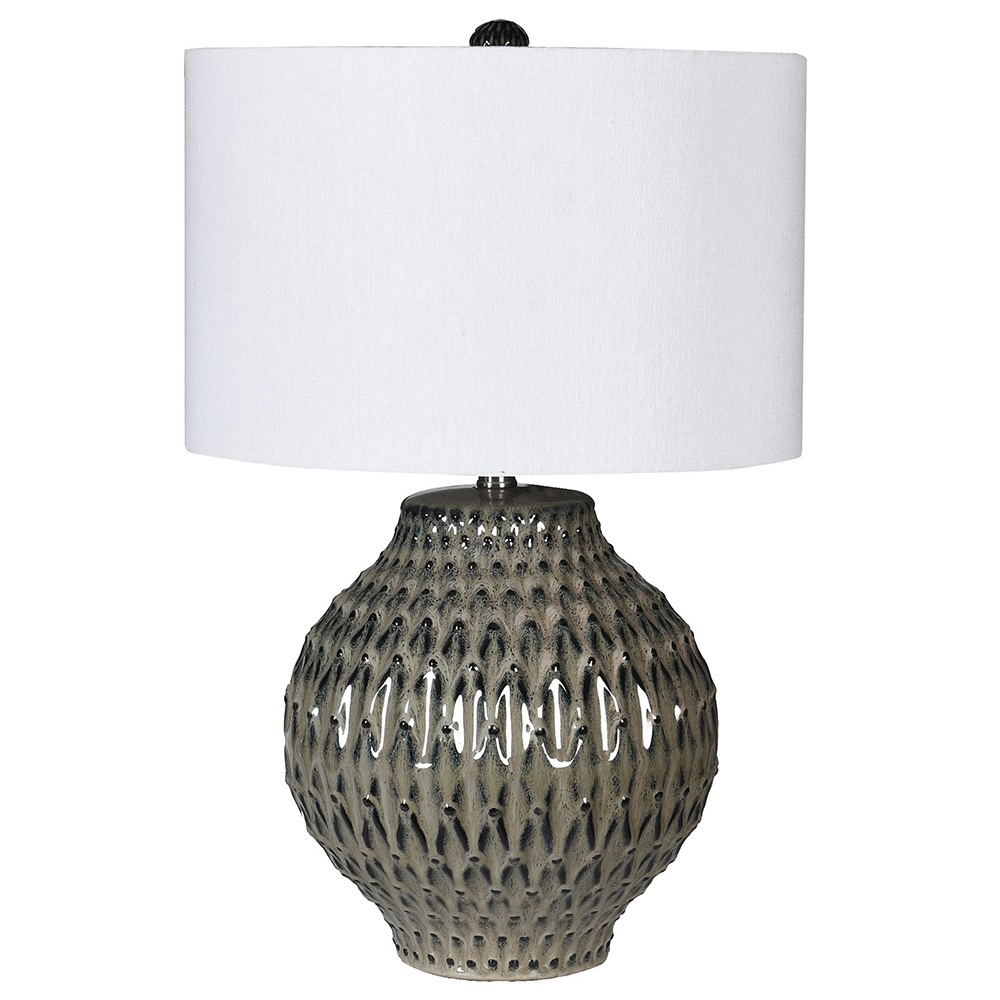 Lamp with White Shade 56cm | Annie Mo's
