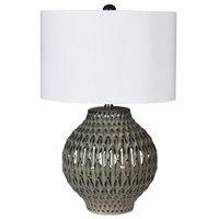 Lamp with White Shade 56cm | Annie Mo's