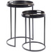 Golden Swirl Nesting Tables 59cm | Annie Mo's