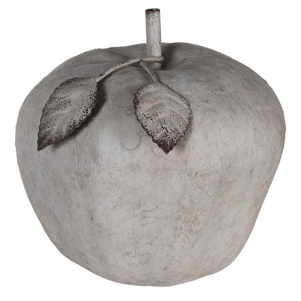 Grey Apple Ornament 17cm | Annie Mo's