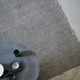 Grey Jute and Cotton Square Rug 180 x 180cm