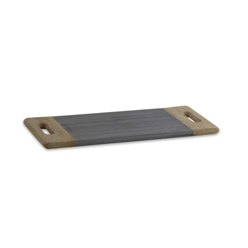 Grey Marble Platter Board 40cm