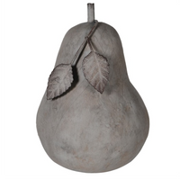 Grey Pear Ornament 23cm | Annie Mo's