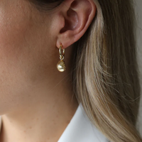 Horizon Earrings Gold | Annie Mo's