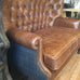 Winged Buttoned Back - 2 Seat Sofa