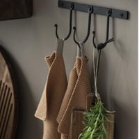 Iron Rack with Three Hooks 25cm | Annie Mo's