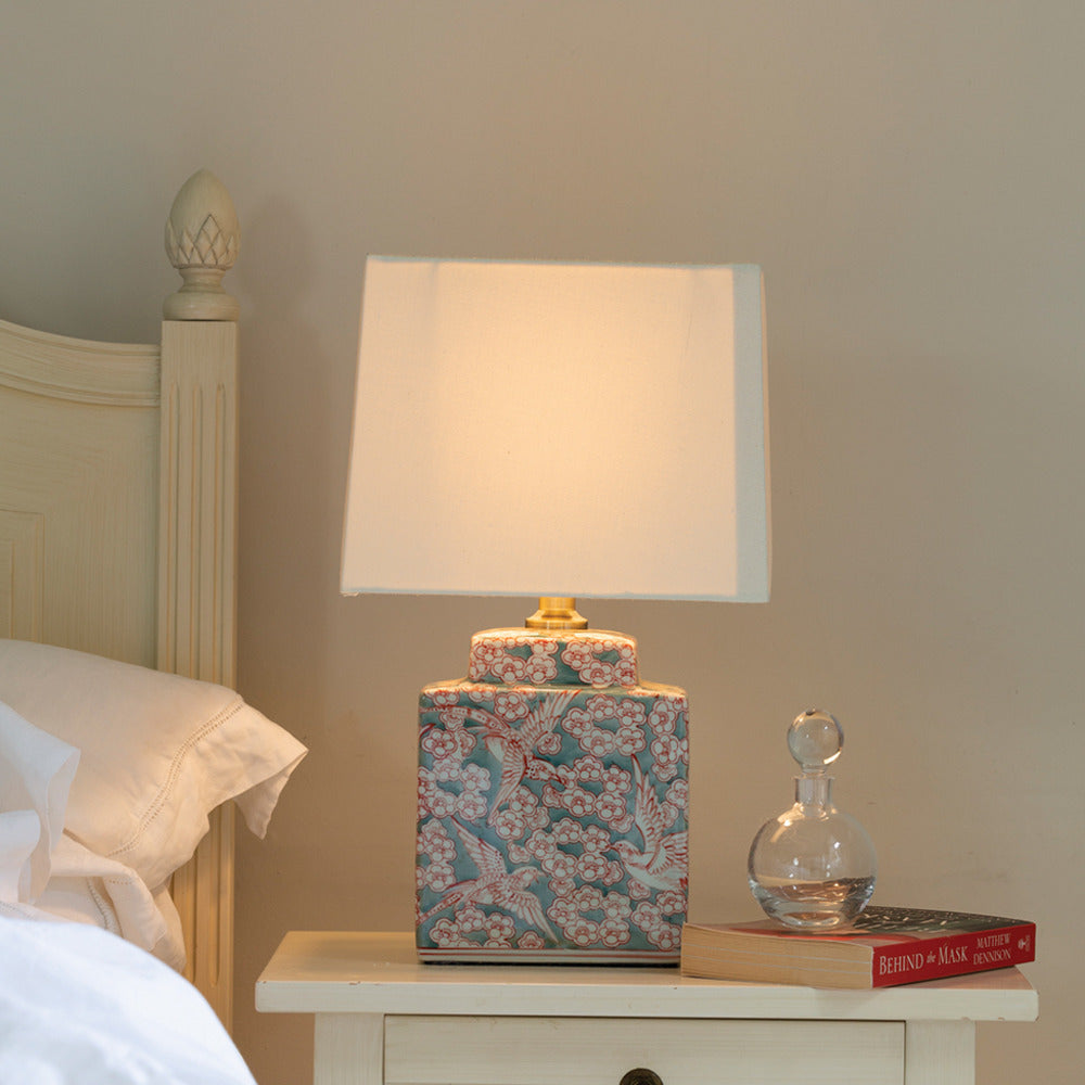 Printemps Lamp with Cream Shade 42cm